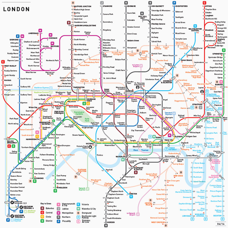 Illustration for article titled What If Every Single Subway Map Was Designed By the Same Person?